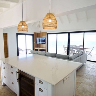 Kitchen at WV TED, Vitet, St. Barthelemy