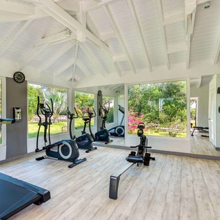 Gym at PIE LAP, Hillside/Terres Basses, St. Martin