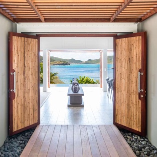 Interior of WV MAA, Pointe Milou, St. Barthelemy