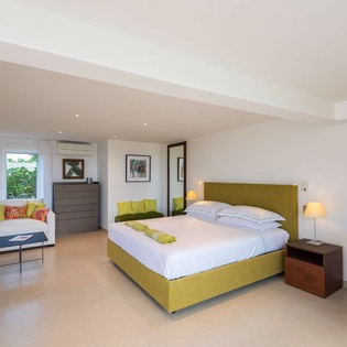 Bedroom at WV LLA, St. Jean, St. Barthelemy