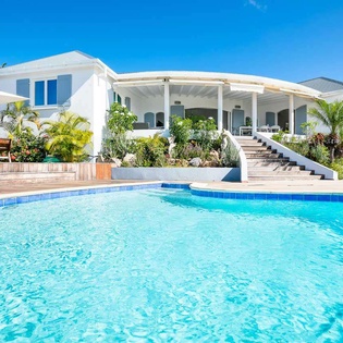 Villa Pool at WV TAN, Colombier, St. Barthelemy