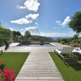 Villa Pool at WV ALW, Colombier, St. Barthelemy