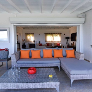 Terrace at WV ACR, Vitet, St. Barthelemy