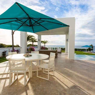 Deck at AXA KAN, West End, Anguilla