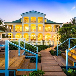 Deck at IE TAM, Grace Bay Turtle Cove, Turks & Caicos
