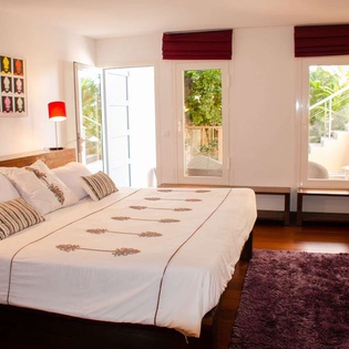Bedroom at WV VLC, Lurin, St. Barthelemy