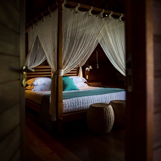 Bedroom at WV AMA, Pointe Milou, St. Barthelemy