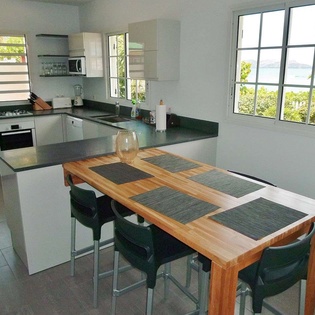 Kitchen at WV SAJ, Lorient Beach, St. Barthelemy