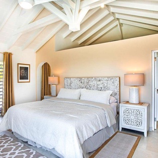 Bedroom at PIE LIB, Beach Side/Baie Rouge, St. Martin