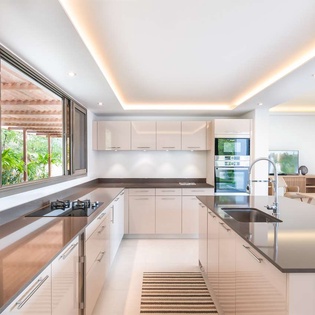 Kitchen at WV SBV, Gustavia, St. Barthelemy