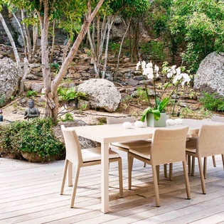 Dining Room at WV MRI, Camaruche, St. Barthelemy
