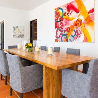 Dining Room at AL AL1, Shoal Bay West, Anguilla