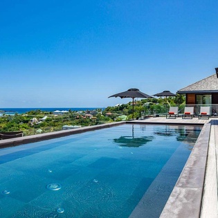 Villa Pool at WV BLK, Marigot, St. Barthelemy