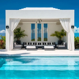 Villa Pool at TC TRI, Long Bay Beach, Turks & Caicos