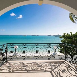 Patio at PIE VIT, Simpson Bay Lagoon, St. Martin