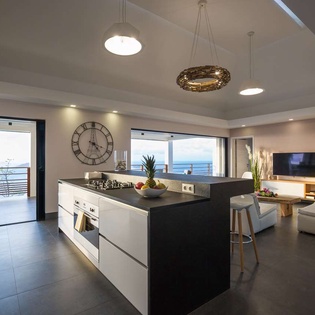 Kitchen at WV CLM, Vitet, St. Barthelemy