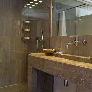 Bathroom at WV CML, Camaruche, St. Barthelemy