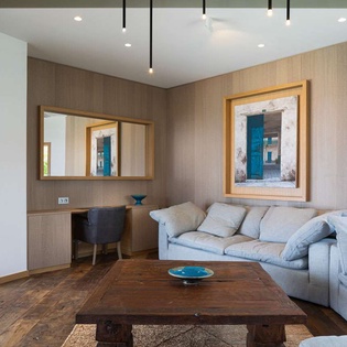 Living Room at WV BSN, Lurin, St. Barthelemy