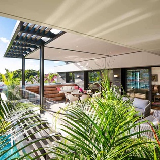 Terrace at WV GUL, Gustavia, St. Barthelemy