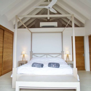Bedroom at WV TED, Vitet, St. Barthelemy