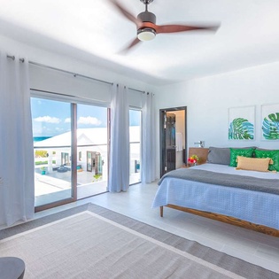 Bedroom at AXA PBA, Blowing Point, Anguilla