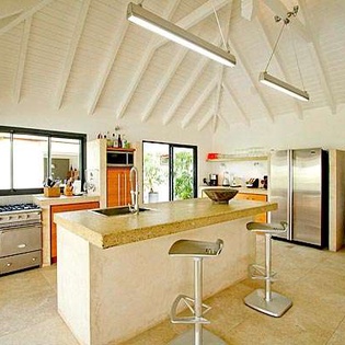 Kitchen at WV ABT, Anse des Cayes, St. Barthelemy