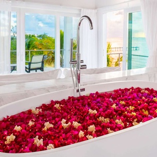 Bathroom at TC POS, Sapodilla Bay, Turks & Caicos