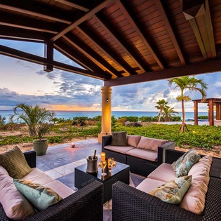Terrace at PIE CDP, Beach Side/Baie Longue, St. Martin