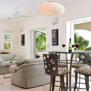 Sitting Room at IE VAR, Long Bay Beach, Turks & Caicos