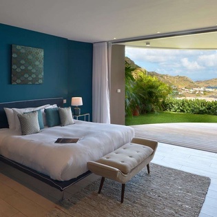 Bedroom at WV FLA, Flamands, St. Barthelemy