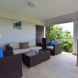 Terrace at WV ACR, Vitet, St. Barthelemy