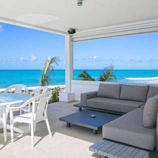 Veranda at PIE EDS, Beach Side/Plum Beach, St. Martin