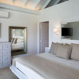 Bedroom at WV MLA, Marigot, St. Barthelemy