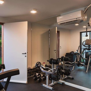 Gym at WV CAA, Pointe Milou, St. Barthelemy