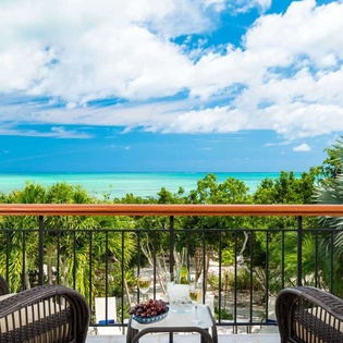 Terrace at IE BAR, Thompson Cove, Turks & Caicos