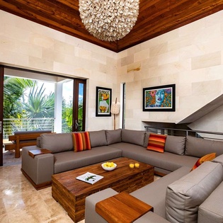 Living Room at PL BCK, Grace Bay Turtle Cove, Turks & Caicos