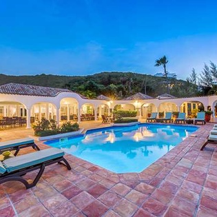 Villa Pool at SXM SER, Beach Side/Baie Rouge, St. Martin
