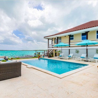 Villa Pool at IE BAS, Chalk Sound/Taylors, Turks & Caicos