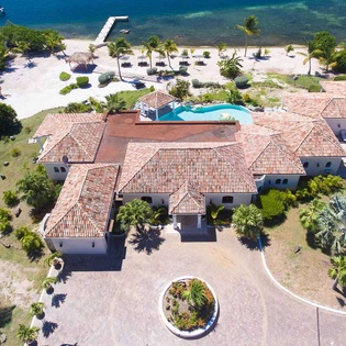 Aerial photo of PIE LAS, Simpson Bay Lagoon, St. Martin