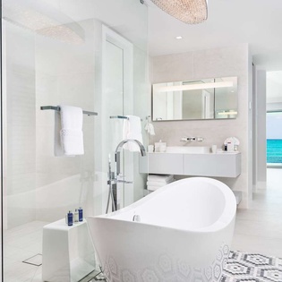 Bathroom at TC SCL, Grace Bay/Beachside, Turks & Caicos