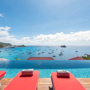 Villa Pool at WV BCA, Corossol, St. Barthelemy