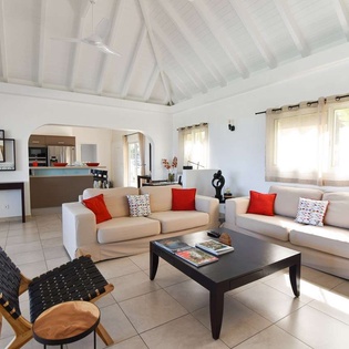 Living Room at WV ACR, Vitet, St. Barthelemy
