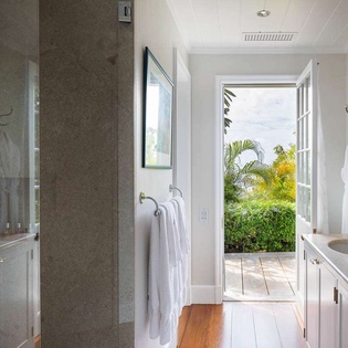 Bathroom at WV PBO, Colombier, St. Barthelemy