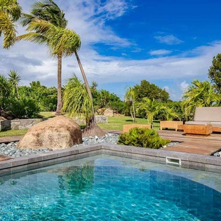 Villa Pool at WV PAJ, Lurin, St. Barthelemy