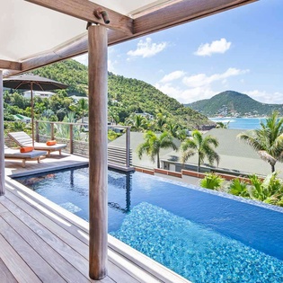 Villa Pool at WV MAA, Pointe Milou, St. Barthelemy