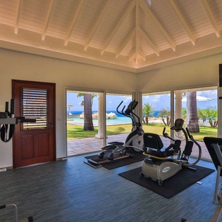 Interior of SXM BET, Hillside/Terres Basses, St. Martin