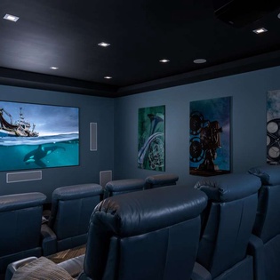 Media Room at TC SCL, Grace Bay/Beachside, Turks & Caicos
