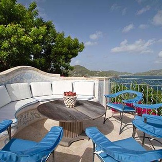 Terrace at WV BTR, Pointe Milou, St. Barthelemy