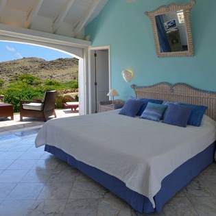 Bedroom at WV SUN, Petit Cul de Sac, St. Barthelemy