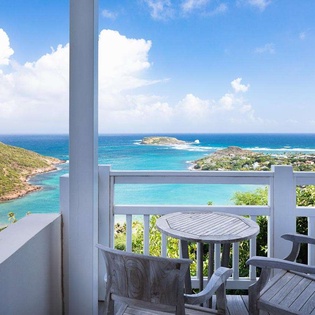 The view from WV MLA, Marigot, St. Barthelemy